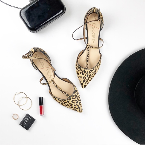 Sole Society Shoes - Sole Society Chandler flat leopard print